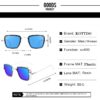 New Classic Unisex Sunglasses Thick Edge Metal Frame Trend Outdoor Fashion Sunglasses
