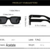 Acetate Sunglasses Cross-Border 2401 Retro Trendyy Polarized Sunglasses For Men & Women  Fashionable Sunglasses