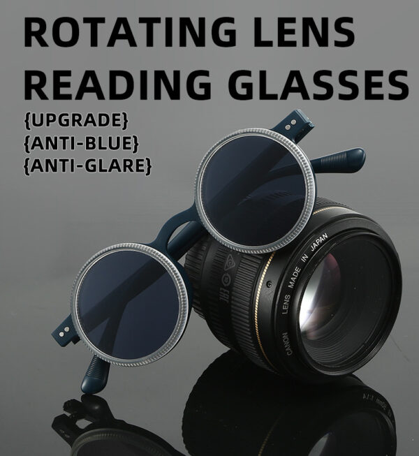 Adjustable Zoom Round Frame Polarized Sunglasses For Men Outdoor Anti-Uv Sunglasses For Men