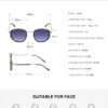 Anti-UV Personality Sunglasses