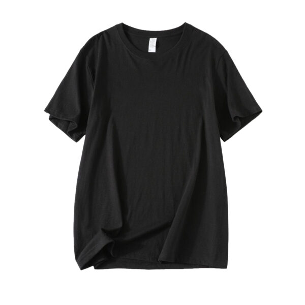 T-shirt Men's Clothing Heat Transfer Digital Printed T-shirt Heavy Spring And Autumn Trend Men's Bottoming Cotton T-shirt
