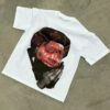 American Hip-Hop Character Print T-Shirt Casual Fashion Oversized T-Shirt Harajuku Gothic Retro Men's T-Shirt