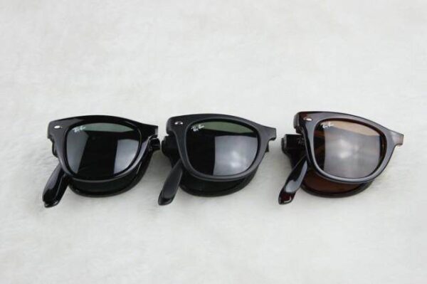 Folding Sunglasses Toad Mirror Sunglasses For Men Authentic European And American Retro