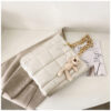 Thick Chain Tote Bags for Women Leather Big Shoulder Bag Ladies Large Capacity Shopper Purse Luxury Handbag