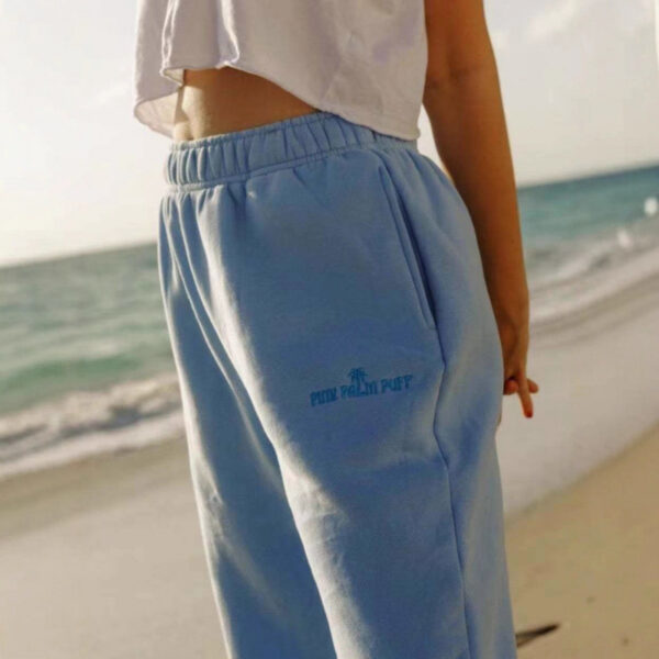 Polyester Embroidered Sweatpants