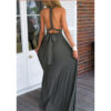 Backless Strap Dress Long Dress Dress