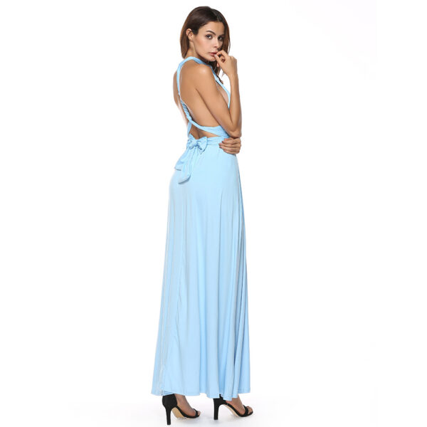 Backless Strap Dress Long Dress Dress