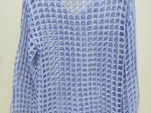 Knitted Sweater For Women Spring And Summer Beach Cover-up Top