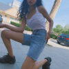 High-Waisted Five-Point Jeans For Women Summer Thin New Loose Wide-Leg Slim Straight Hot Girl Shorts Hot Pants