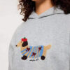 Cotton Embroidered Sports Hoodie Casual Jogging Sweatpants Sweatshirt