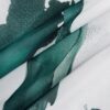 Polyester Digital Printing Thin Rope Short-Sleeved Dress Long Skirt