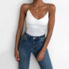 New Solid Color Slip Base Shirt Slim-fit Small Vest Women's Slip Top Outer Wear