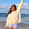 Polyester Patch Embroidered Star Hoodie Sweatshirt