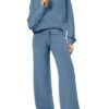Polyester Casual Sports Suit Zipper Long-Sleeved Sweatshirt