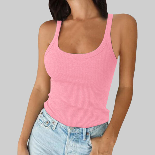 Spice Girl Camisole Women's Summer Outer Wear Pullover Top Inner Wear Sports Street European And American Style Women's Wear