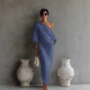 Cotton And Linen Long Dress