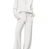 Polyester Casual Sports Suit Zipper Long-Sleeved Sweatshirt