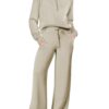 Polyester Casual Sports Suit Zipper Long-Sleeved Sweatshirt