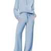 Polyester Casual Sports Suit Zipper Long-Sleeved Sweatshirt