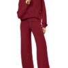 Polyester Casual Sports Suit Zipper Long-Sleeved Sweatshirt