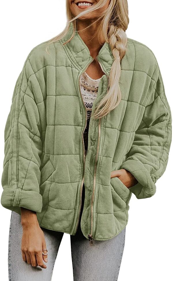 Silk-like fabric Cotton-padded Jacket 2026 European And American Women's Loose Long Sleeve Pocket Jacket