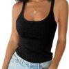 Spice Girl Camisole Women's Summer Outer Wear Pullover Top Inner Wear Sports Street European And American Style Women's Wear