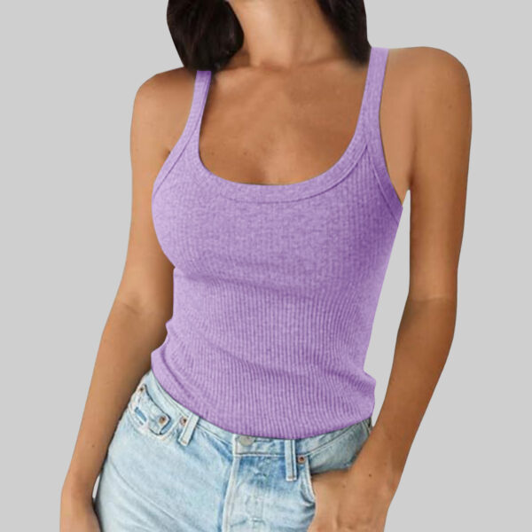 Spice Girl Camisole Women's Summer Outer Wear Pullover Top Inner Wear Sports Street European And American Style Women's Wear