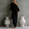Cotton And Linen Long Dress