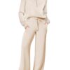 Polyester Casual Sports Suit Zipper Long-Sleeved Sweatshirt