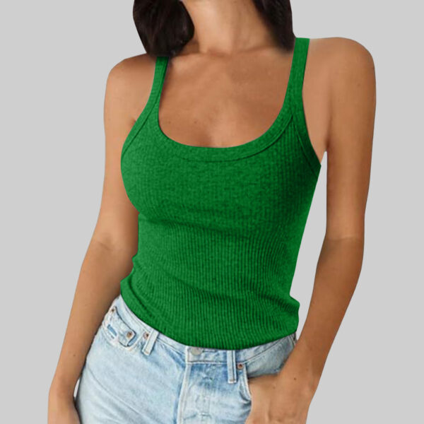 Spice Girl Camisole Women's Summer Outer Wear Pullover Top Inner Wear Sports Street European And American Style Women's Wear