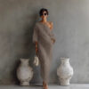 Cotton And Linen Long Dress