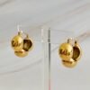 Beautifully Volumized Hoop Earrings