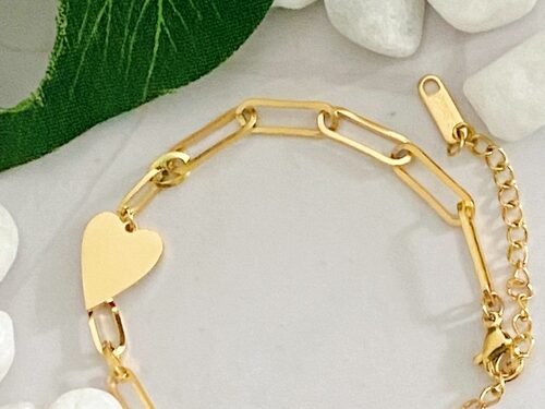 You Are My Side Heart Bracelet