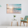 Glass Wall Art -Sea & Waves