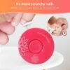 2 Electric Baby Nail Trimmer Nail Polisher Infant Manicure Scissors