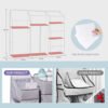 2 Baby Diaper Caddy with Dividers