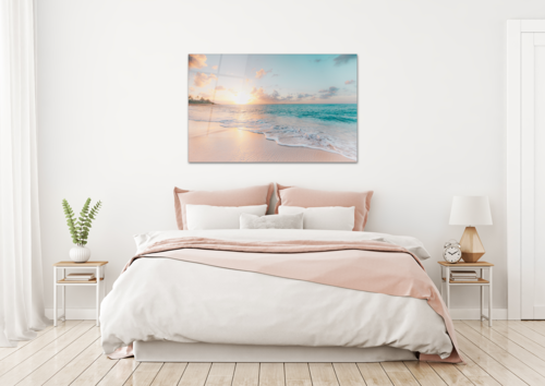 Glass Wall Art -Sea & Waves