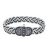 Sterling Silver Vintage Woven Bracelet