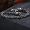S925 Sterling Silver Twisted Woven Bracelet