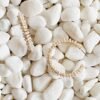 Delicate Pearl Deco Hoop Earrings