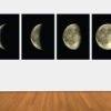 Moon Phases Set Of 4 Wall Decals