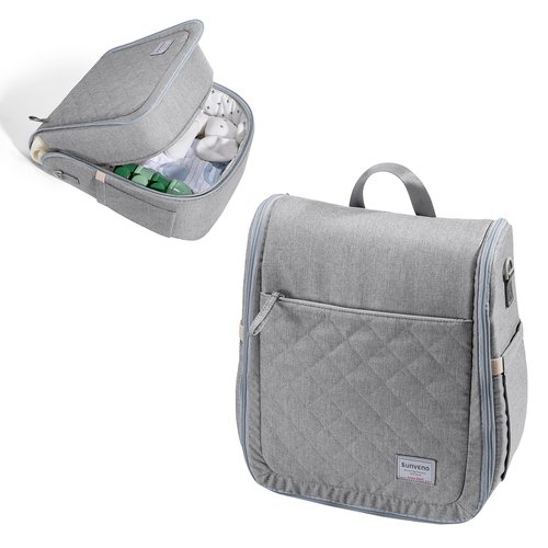 4 Portable Baby Diaper Bag Backpack with Changing Pad