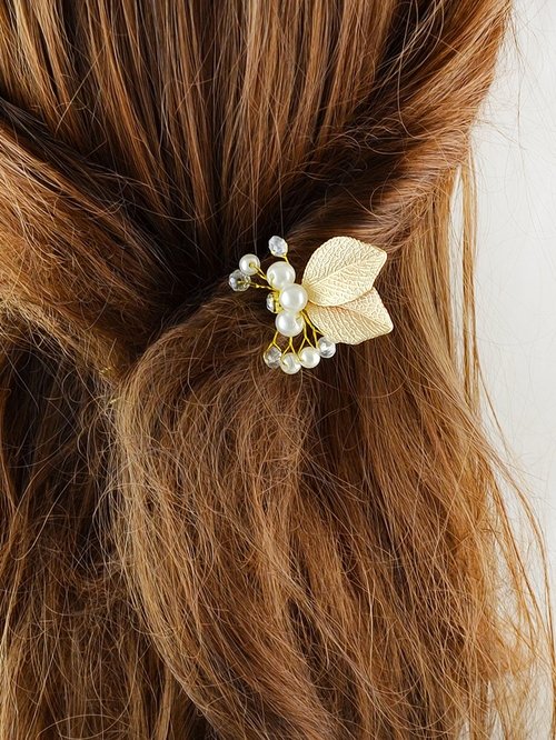 4_8435787f-d362-440f-becd-de24fa6c32df Hair Accessories Pearl Beads Gold Leaf Hair Sticks Wedding Party Hair