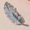 Hair Accessories Gold Silver Feather Metal Hairgrips Hair Clips Hair