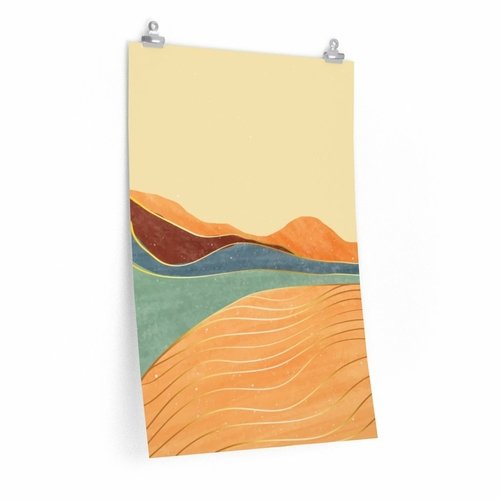 Toscana Landscape Matte vertical posters