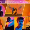 16 Colors Sunset Projection Lamp Sunset Lamp