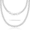 Necklace Chains for Men and Women Stainless Steel Necklace Chain