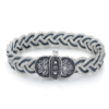 Sterling Silver Vintage Woven Bracelet