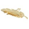 Hair Accessories Gold Silver Feather Metal Hairgrips Hair Clips Hair