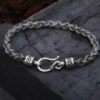 S925 Sterling Silver Twisted Woven Bracelet